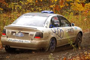 Tim Michel / Shanti Witt Audi A4 Quattro on SS14, Trouble II.