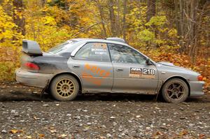 Nick Morris / Josh Kemp Subaru Impreza on SS14, Trouble II.