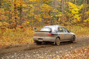 Nick Morris / Josh Kemp Subaru Impreza on SS14, Trouble II.