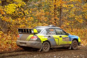 Colin Gleason / Quinn Trumbower Subaru Impreza 2.5RS on SS14, Trouble II.