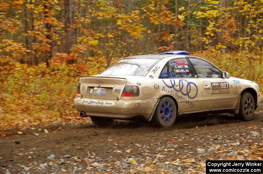 Tim Michel / Shanti Witt Audi A4 Quattro on SS14, Trouble II.