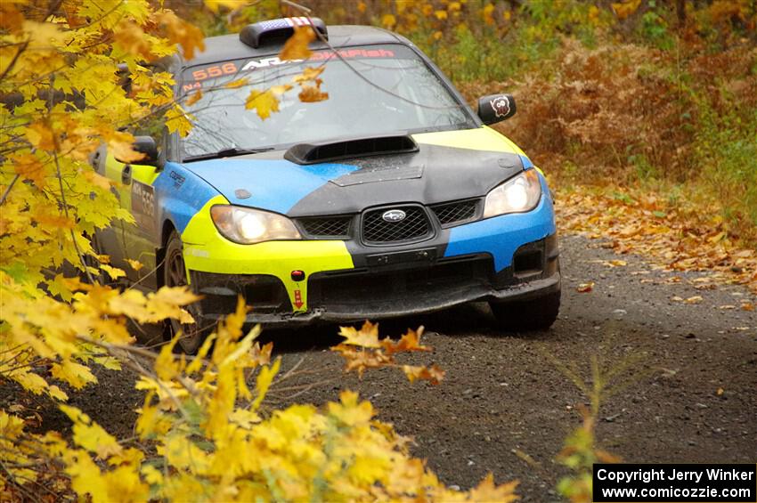 Colin Gleason / Quinn Trumbower Subaru Impreza 2.5RS on SS14, Trouble II.