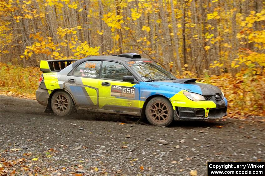 Colin Gleason / Quinn Trumbower Subaru Impreza 2.5RS on SS14, Trouble II.