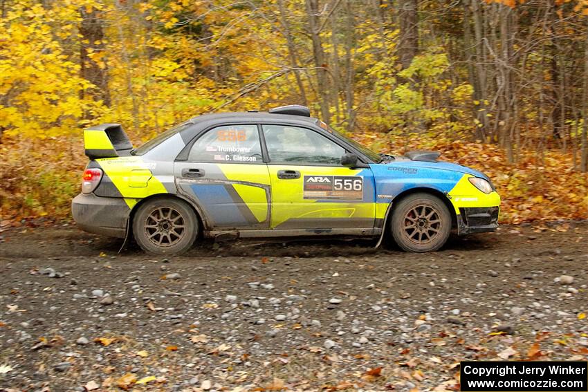 Colin Gleason / Quinn Trumbower Subaru Impreza 2.5RS on SS14, Trouble II.