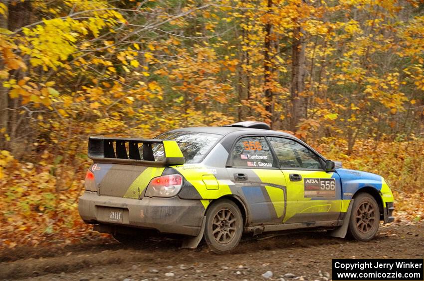 Colin Gleason / Quinn Trumbower Subaru Impreza 2.5RS on SS14, Trouble II.