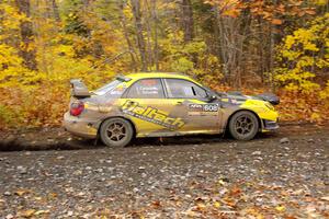 Colin Schulz / Jake Carlson Subaru WRX STi on SS14, Trouble II.