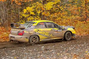 Colin Schulz / Jake Carlson Subaru WRX STi on SS14, Trouble II.