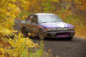 Michael Miller / Angelica Miller Mitsubishi Galant VR-4 on SS14, Trouble II.