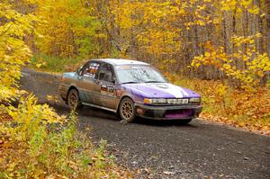 Michael Miller / Angelica Miller Mitsubishi Galant VR-4 on SS14, Trouble II.