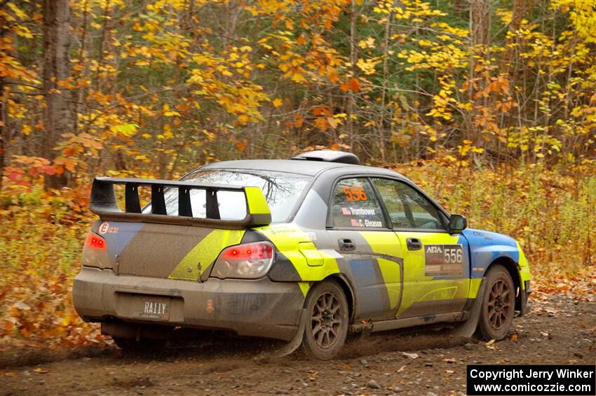 Colin Gleason / Quinn Trumbower Subaru Impreza 2.5RS on SS14, Trouble II.