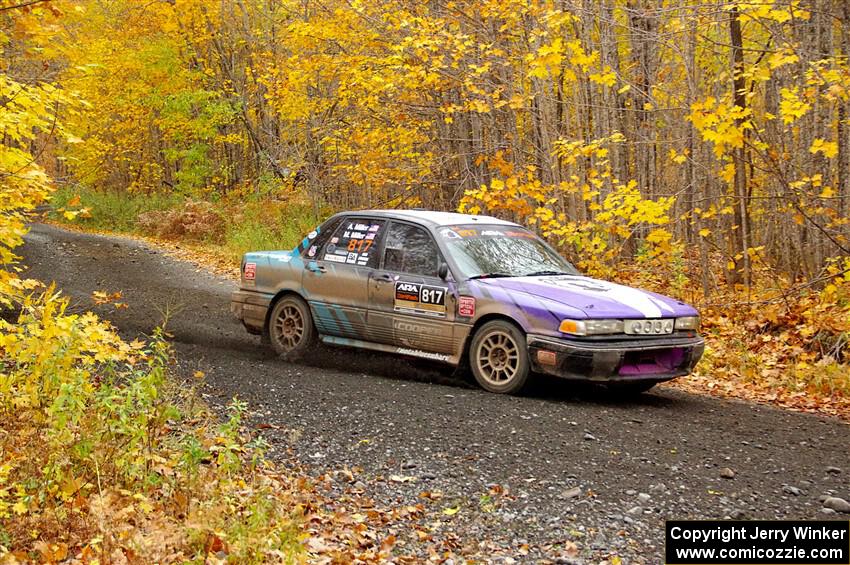 Michael Miller / Angelica Miller Mitsubishi Galant VR-4 on SS14, Trouble II.