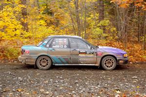 Michael Miller / Angelica Miller Mitsubishi Galant VR-4 on SS14, Trouble II.