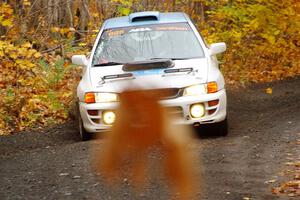 Tyler Matalas / Dustin Sharkozy Subaru Impreza LX on SS14, Trouble II.