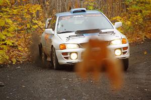 Tyler Matalas / Dustin Sharkozy Subaru Impreza LX on SS14, Trouble II.