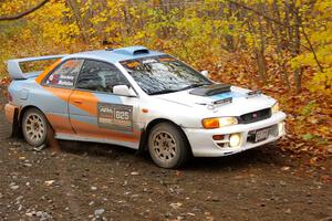 Tyler Matalas / Dustin Sharkozy Subaru Impreza LX on SS14, Trouble II.