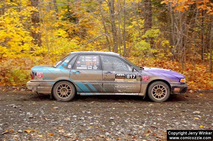 Michael Miller / Angelica Miller Mitsubishi Galant VR-4 on SS14, Trouble II.