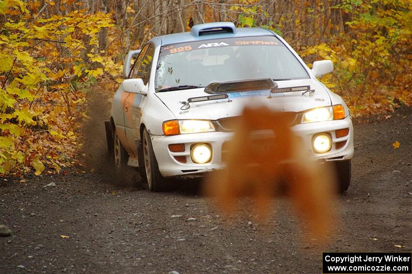 Tyler Matalas / Dustin Sharkozy Subaru Impreza LX on SS14, Trouble II.