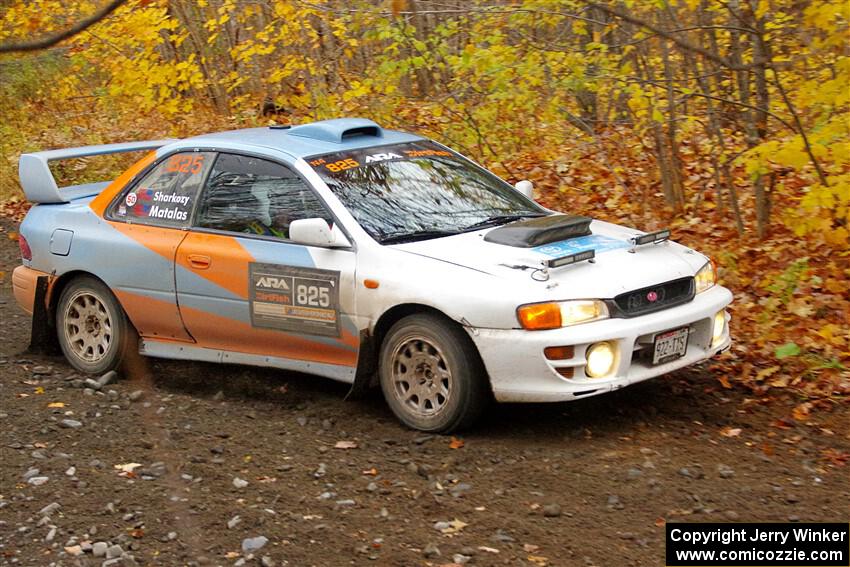 Tyler Matalas / Dustin Sharkozy Subaru Impreza LX on SS14, Trouble II.