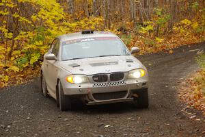 Mike Cadwell / Jimmy Veatch BMW 135i on SS14, Trouble II.