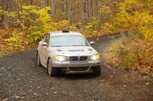 Mike Cadwell / Jimmy Veatch BMW 135i on SS14, Trouble II.