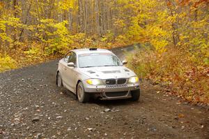 Mike Cadwell / Jimmy Veatch BMW 135i on SS14, Trouble II.