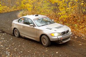 Mike Cadwell / Jimmy Veatch BMW 135i on SS14, Trouble II.