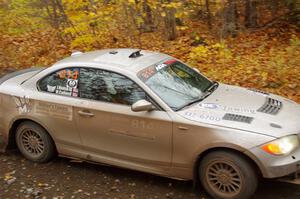 Mike Cadwell / Jimmy Veatch BMW 135i on SS14, Trouble II.