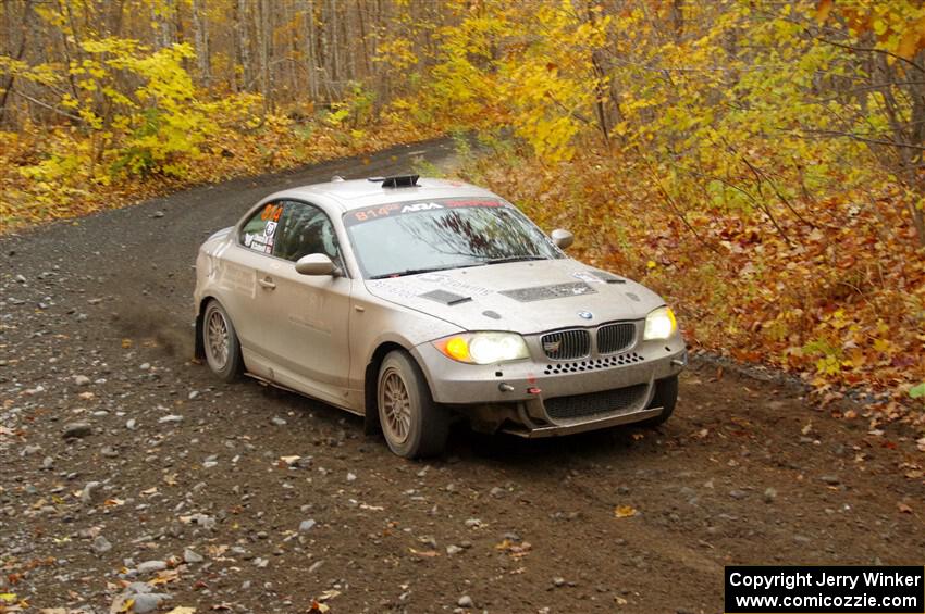 Mike Cadwell / Jimmy Veatch BMW 135i on SS14, Trouble II.