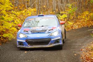 Santiago Iglesias / R.J. Kassel Subaru BRZ on SS14, Trouble II.