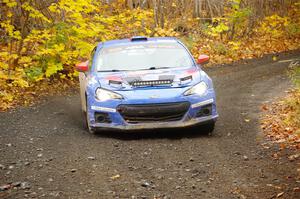 Santiago Iglesias / R.J. Kassel Subaru BRZ on SS14, Trouble II.