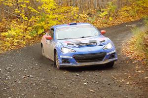 Santiago Iglesias / R.J. Kassel Subaru BRZ on SS14, Trouble II.