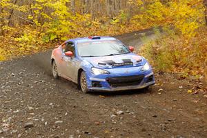 Santiago Iglesias / R.J. Kassel Subaru BRZ on SS14, Trouble II.