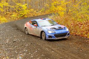 Santiago Iglesias / R.J. Kassel Subaru BRZ on SS14, Trouble II.