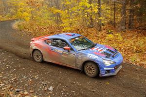 Santiago Iglesias / R.J. Kassel Subaru BRZ on SS14, Trouble II.