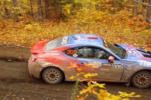 Santiago Iglesias / R.J. Kassel Subaru BRZ on SS14, Trouble II.