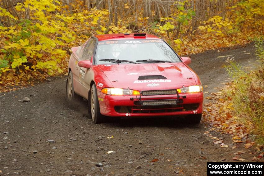 Rob Dupree / Michael Funk Mitsubishi Eclipse GSX on SS14, Trouble II.