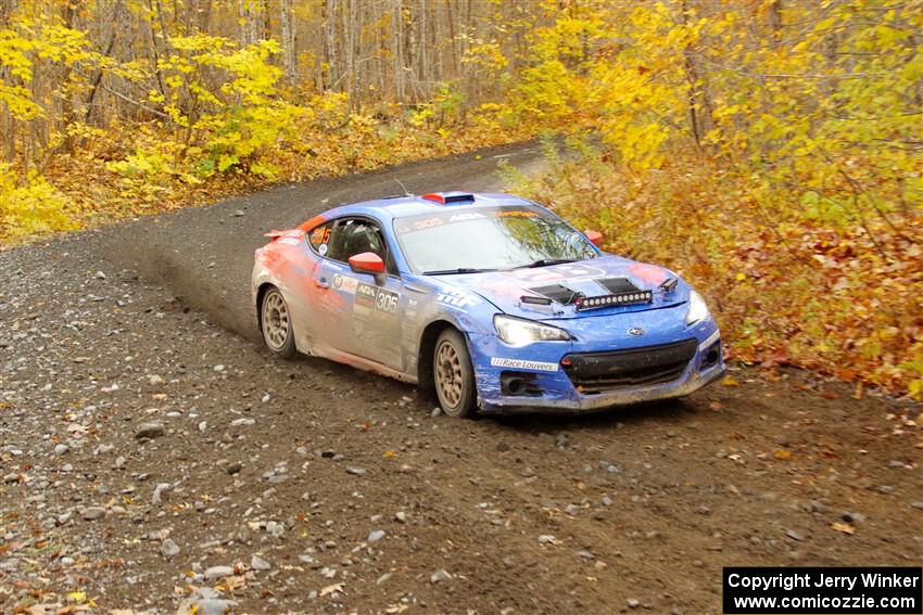 Santiago Iglesias / R.J. Kassel Subaru BRZ on SS14, Trouble II.