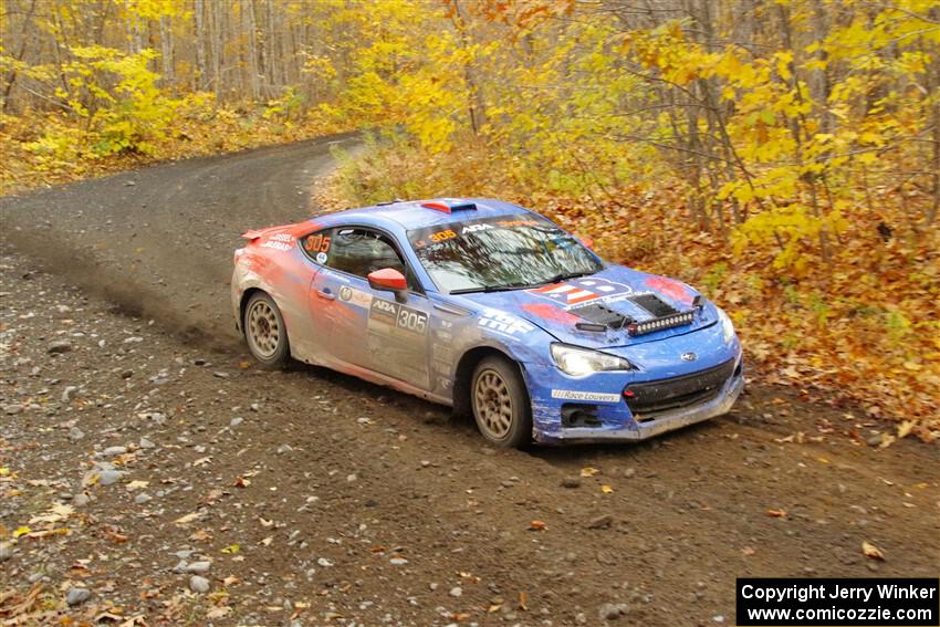 Santiago Iglesias / R.J. Kassel Subaru BRZ on SS14, Trouble II.