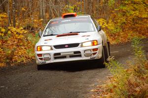 Richard Donovan / Greg Donovan Subaru Impreza on SS14, Trouble II.