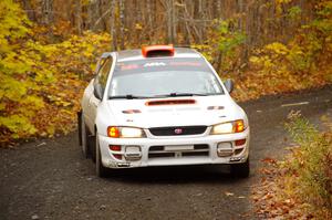 Richard Donovan / Greg Donovan Subaru Impreza on SS14, Trouble II.