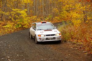 Richard Donovan / Greg Donovan Subaru Impreza on SS14, Trouble II.