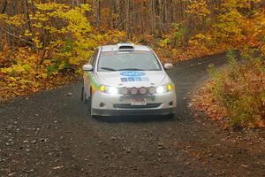 Sam Jacques / Trevor LaCombe Subaru Impreza on SS14, Trouble II.