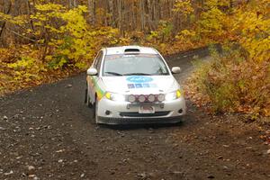 Sam Jacques / Trevor LaCombe Subaru Impreza on SS14, Trouble II.