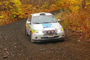 Sam Jacques / Trevor LaCombe Subaru Impreza on SS14, Trouble II.