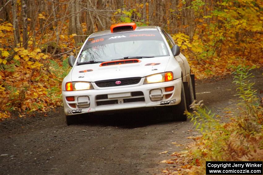 Richard Donovan / Greg Donovan Subaru Impreza on SS14, Trouble II.