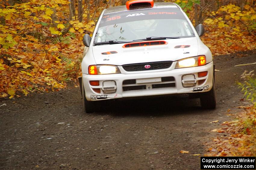 Richard Donovan / Greg Donovan Subaru Impreza on SS14, Trouble II.