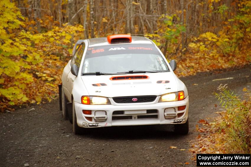 Richard Donovan / Greg Donovan Subaru Impreza on SS14, Trouble II.