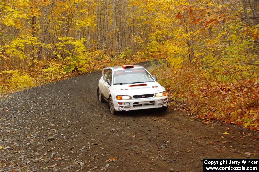 Richard Donovan / Greg Donovan Subaru Impreza on SS14, Trouble II.