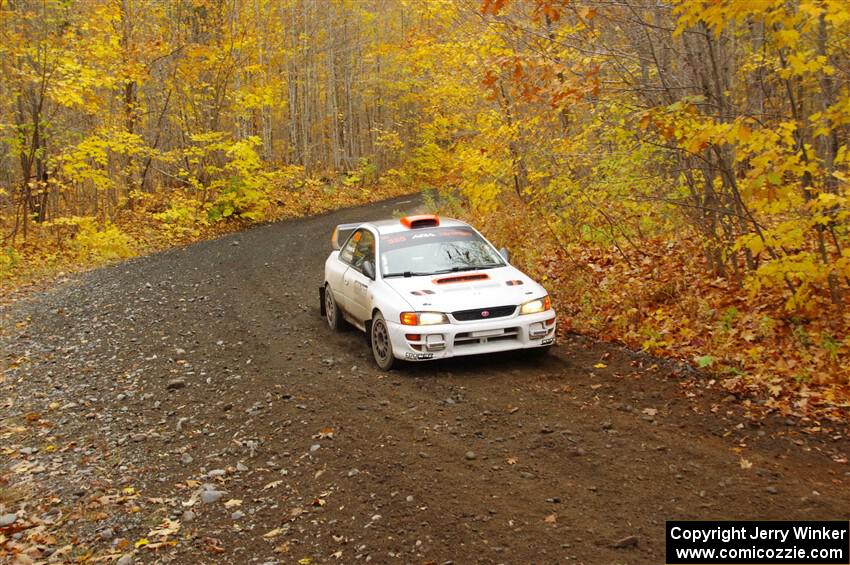 Richard Donovan / Greg Donovan Subaru Impreza on SS14, Trouble II.