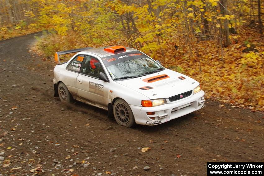 Richard Donovan / Greg Donovan Subaru Impreza on SS14, Trouble II.